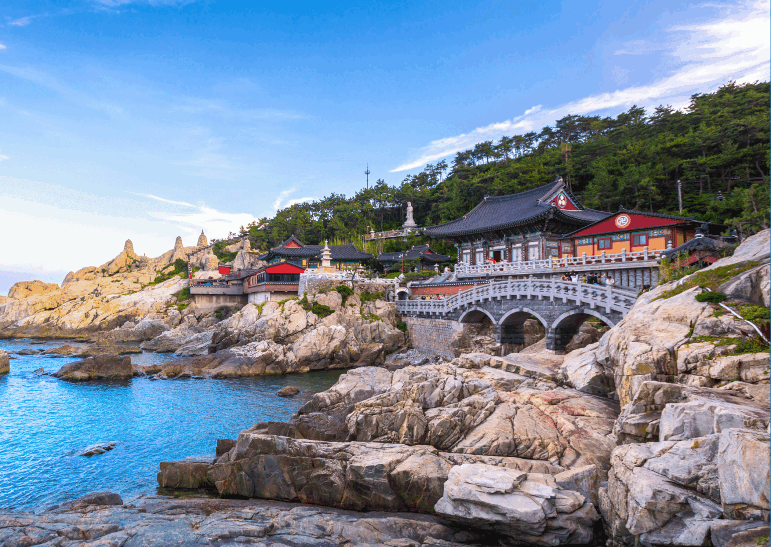 Haedong Yonggungsa Temple by the sea in Busan South Korea tour package