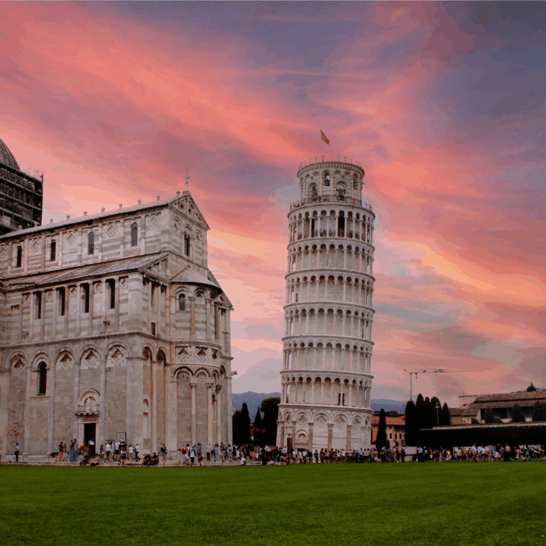 Flight from UAE to Pisa via Flydubai.