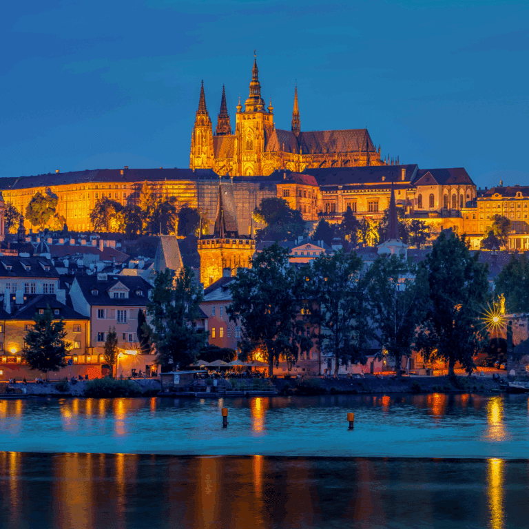 Flight from UAE to Prague via Flydubai.