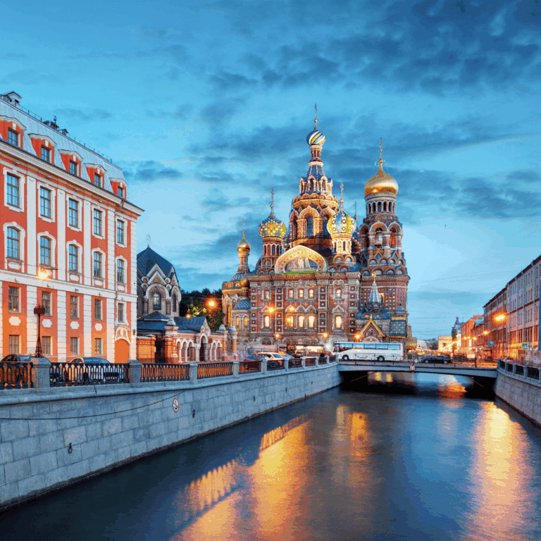 Flight from UAE to St. Petersburg via Flydubai.