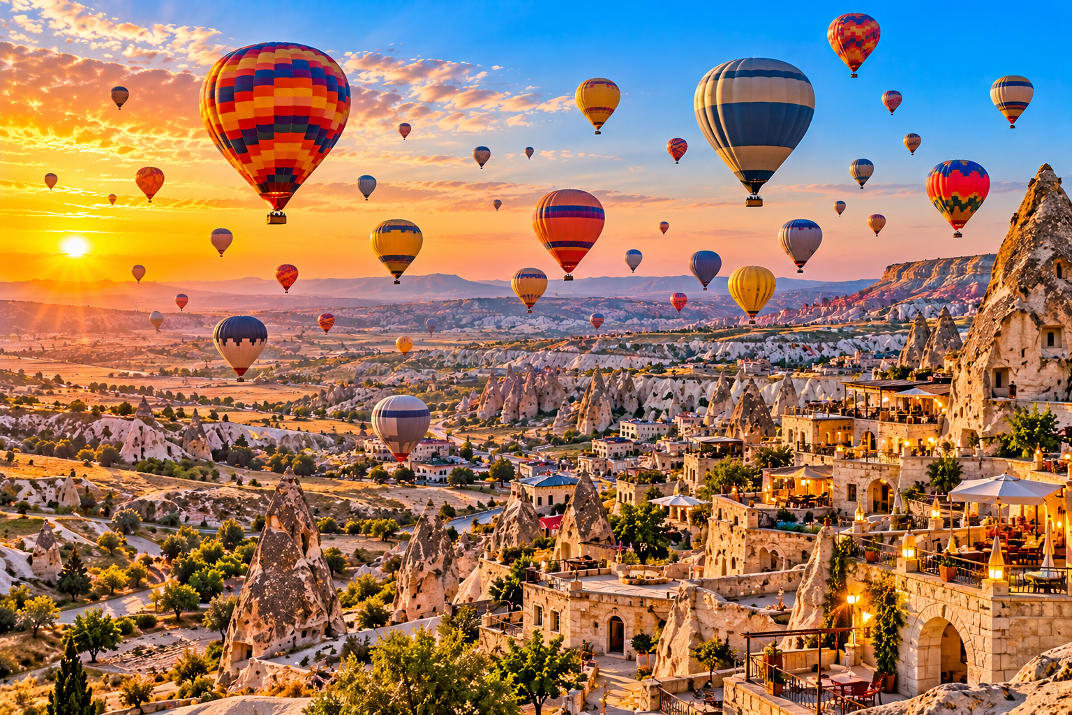 Cappadocia Hot Air Balloons and Fairy Chimneys