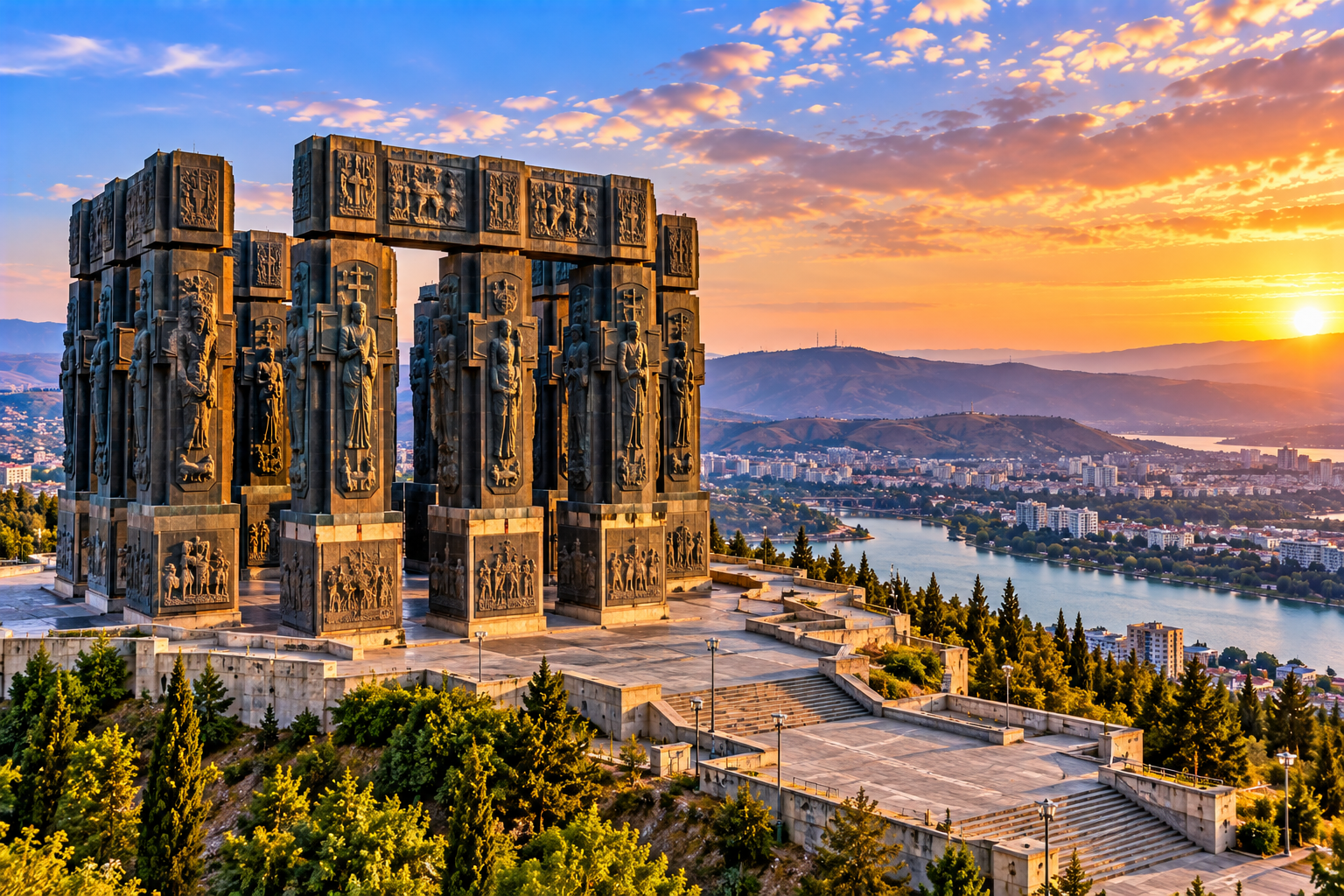 Chronicles of Georgia Monument