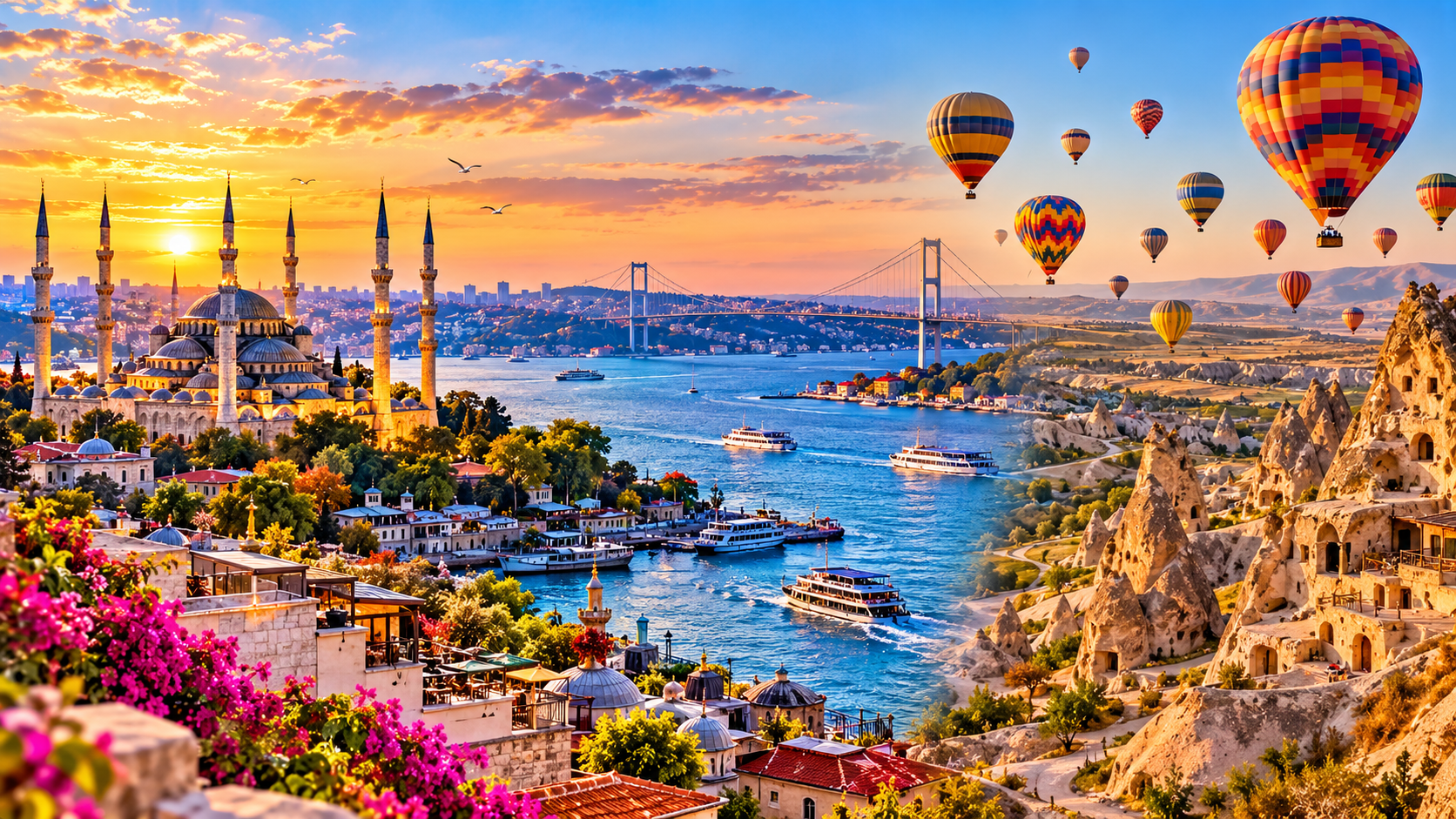 Türkiye Istanbul and Cappadocia